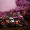 fleuresse Mako-Satin Bettwäsche Bed Art S Zaventem Multicolor 1 Bettbezug 155 x 220 cm + 1 Kissenbezug 80 x 80 cm