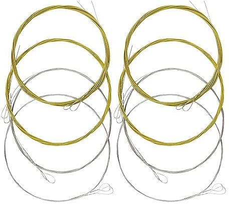 Mandolinensaiten-Set – 8 Stück aus Edelstahl mit klarem Klang – Ersatzteile und Zubehör für Musiker