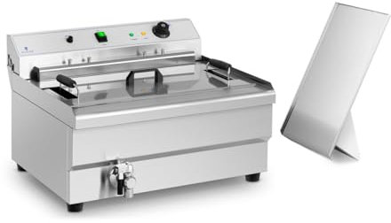 Helloshop26 Friggitrice per frittelle professionale ristorante 30 litri 9000 W zona fredda 14_0001770