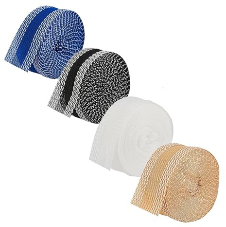 Audio frequency% 4 Piezas De 10m Cinta Bajo Pantalones, Cinta Adhesiva Para Dobladillos, Cinta De Planchar Autoadhesiva, Cinta Para Pegar Los Bajos De Pantalon, Para Ajustar Los Pantalones