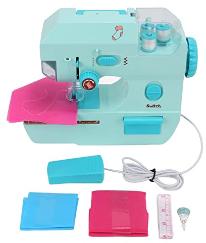 RASTKY Machine à Coudre pour Enfants, Jouet Lisse, sans Bavures, Légère pour les Débutants, la Mini Machine à Coudre Développe les Capacités Pratiques, Applicable à la Chambre à Coucher et au Salon