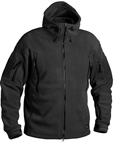 Helikon Patriot Fleecejacke Oliv, Schwarz, S