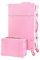 ASHSDI Koffer Reisekoffer Trolley Vintage-Gepäcksets, 2-teilige Spinner-Räder, Hartschalen-Reise-Handgepäckkoffer Boardcase Handgepäck (Color : Rosa, Size : 12+24inch)
