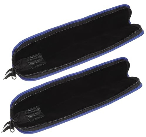 Toyvian Bolsa De Almacenamiento Para Flauta 2 Piezas Estuche Portátil Ligero Resistente Para Flautas Dulces Organizador De Instrumentos De Viento Para Transporte Seguro