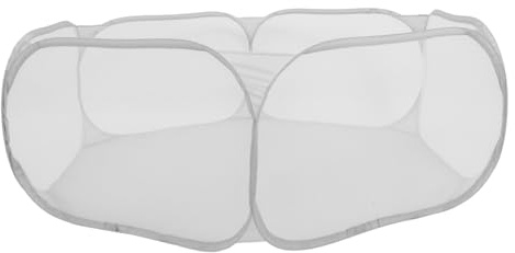VANZACK Parc Bien Compagnie Animaux pour Polyester de Pliable Ventilé Hexagonal et Léger, pour Petits Animaux en Intérieur Voyage