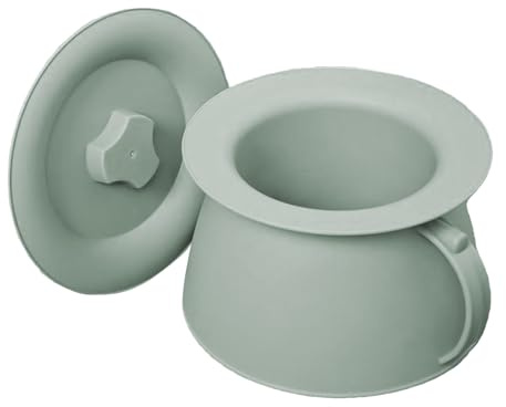 Protoence Portable Urinal Bucket - 1.5L Portable Urine Potty With Lid And Handle,Bedpans Potty for Wife Son Husband Friends Daughter Women Teens Family Boys Girls Men