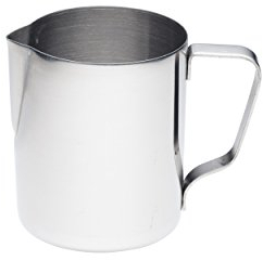 KitchenCraft Small Stainless Steel Milk Jug/Frothing Jug, 35 ml (12.5 fl oz)