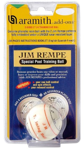 Aramith Trainingsspiel mit Trainingskugel 57,2mm von Jim Rempe