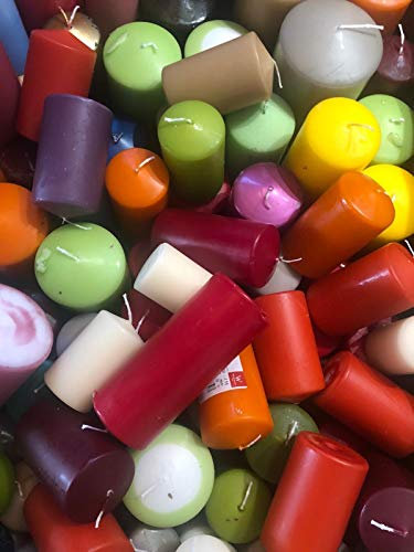 Wiedemann Kerzen 2 KG A-Ware, Kerzen aus Kollektion 2020, Markenkerzen aus dt. Herstellung, Kerzen Restposten Sonderangebot