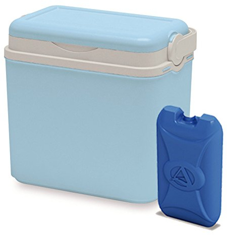 Adriatic 10 Litre Cooler Box Camping Beach Picnic Travel Insulated Coolbox + 1 Ice Pack