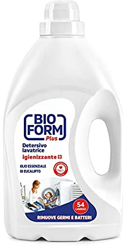 Bioform Plus Detersivo lavatrice liquido Igienizzante 54 lavaggi 3L