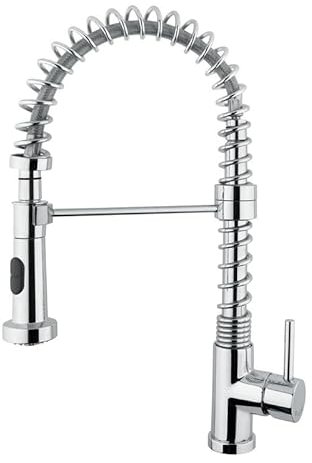 Mezclador monomando h450 mm con teleducha de doble chorro con conexión magnética - Idral