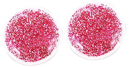 BATHVEVE 2pièces Masque Rafraîchissant Pour Yeux Coussin De Relaxation Domestique Cache-œil Glacé Pour Massage Des Yeux