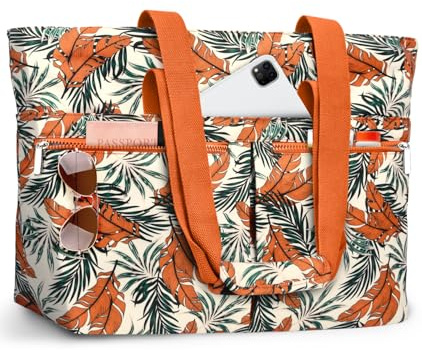 ENONEO Bolsa Playa Mujer Grande XXL Familiar Bolso de Playa con Cremallera Bolsa Natación Impermeable Bolsa de Viaje Plegable Shopper Tote Bag para Playa Compras Viajes Uso Sauna