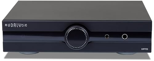 LEAUDIO Gustard Audalytic HP70, helt symmetrisk, diskret hörlursförstärkare, LME49720, dubbel operationsförstärkare (svart)