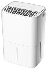 COMFEE Luftentfeuchter 10 Liter/Tag, geeignet für Räume von ca. 40 Kubikmetern (16 Quadratmetern), automatische Abtauung, Kindersicherung, Geräuschreduzierung, Kältemittel R290, MDDO-10DEN7