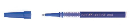 Tombow 0.5mm Rollerball Refill - Blue (Pack of 12)