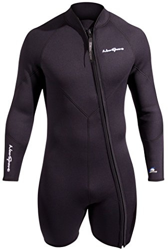 NeoSport Men's Premium Neoprene 3mm Waterman Wetsuit Jacket, Medium