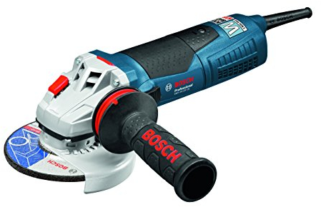 Bosch Professional Winkelschleifer GWS 19-125 CIE (inkl. Aufnahmeflansch, Schutzhaube, Spannmutter, Zusatzhandgriff, Zweilochschlüssel)