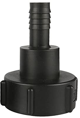 FOGWOWO IBC-Adapter 60 mm Grov Gänga Till 20 mm (3/4 Tum) Trädgårdsslang Vattenkran Ventil Rörkontakt Beslag Verktyg