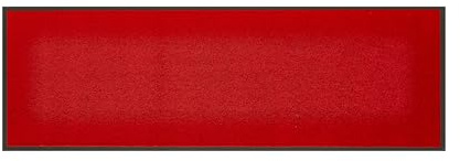andiamo Verdi Paillasson Anti-salissures pour l'entrée de la Maison, idéal comme paillasson intérieur ou extérieur Couvert, 60 x 180 cm, Rouge 2