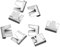 Rapid Zaunzange Befestigung, Drahtkäfig Schnallen Clips, Metallschnallen Clip für Käfig und Rinder Schaf Zaun Drahtgeflecht (250 pcs)