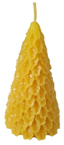 Bivaxljus gran som ljus 9 cm 100 % rent bivax