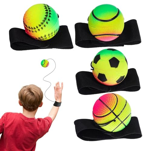 Pelota de entrenamiento de muñeca, ejercitador de muñeca Gyroball, ejercitador de giroscopio de bola de potencia, ejercitadores de mano con bolas de torque, fortalecedor de mano de bola de par de goma