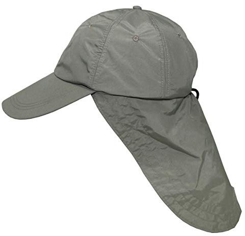 MFH 10424B Cap Sahara mit langem Nackenschutz (Oliv)