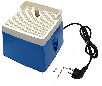 Toplionace 220V Mini Meuleuse Automatique de Verre Teinté de l'eau Machine de Meulage de coin en Verre de Bureau de Bricolage (sans Panneau Déflecteur)