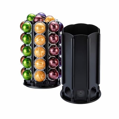 Portacapsule con vano centrale aggiuntivo per 40 capsule Nespresso Vertuoline 40 Pods