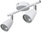 IMPTS LED Deckenleuchte 2 Flammig Weiss, inkl. 2 x 3W Leuchtmittel GU10 LED, 250LM,230V, IP20,Warmweiß,Schwenkbar, LED Deckenlampe Deckenspot Deckenstrahler Spotleuchte