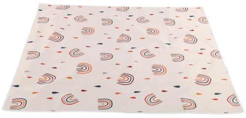Bébé Chaise Haute Tapis,Protection de Sol Portable et Tapis, Tapiss de Chaise Haute Enfant, Tapiss Chaises Hautes,Bébé Chaises Hautes Tapisss,110x110cm