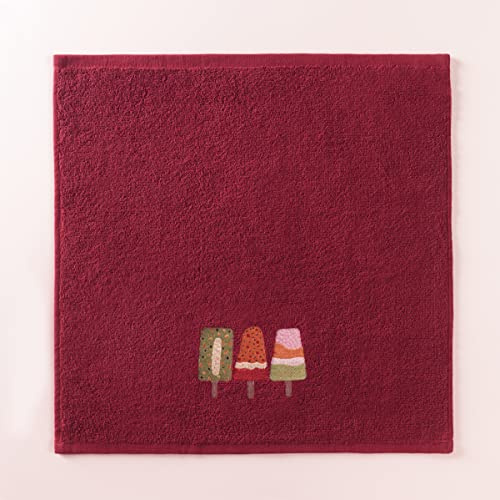 Top Towel - Pack de 3 paños de Cocina - Trapos de Cocina de Rizo 100% Algodón - Juego de paños Bordados Bahama