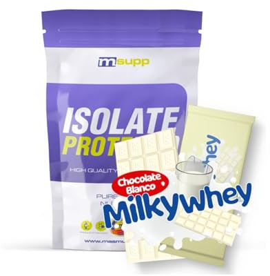 MM Supplements - Isolate 90 CFM - 500g - Milky Whey - Prodotto sportivo di pura qualità - Proteine ​​del siero di latte - Con Isolac Whey Isolate - Aiuta Aumentare Massa Muscolare