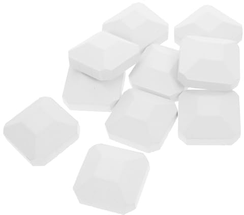 Cabilock 10pezzi Bricchette di Ricambio Cordierite per Barbecue Gas Riscaldamento Uniforme e Alta Efficienza di Cottura Facili da Sostituire e Pulire Adatte per Esterne e Campeggio