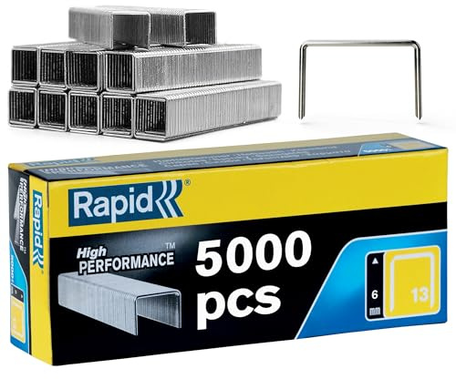 RAPID 11835600 - Caja 5000 grapas 13/8 mm galvanizada
