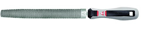 Bellota 4102-8 BAS. MB - Escofina mediacaña para ebanista, basta (mango bimaterial, 8)