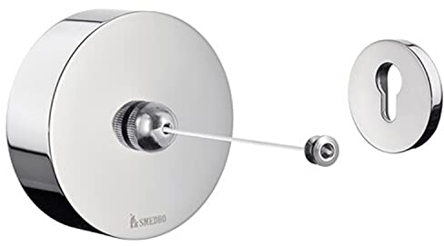 Smedbo Outline Aufrollbare Wäscheleine Chrom 250 cm