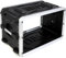 Gator Molded PE 6U 14.25 inch Deep Rack Case with Front / Rear Rails and Locking