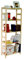 HOLZREGAL Kiefer Massiv Regal Bücherregal Büroregal Modulregal R-* 8 Varianten (R-09 HxBxT 166x63x33 cm)