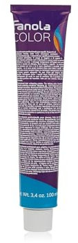 FANOLA Hair Color - Crema colorante, 100 ml, 5.2 castano chiaro, viola