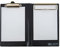 Wedo 57101 Kassenblockhülle Kassenblockmappe (A6, Kunststoff) schwarz