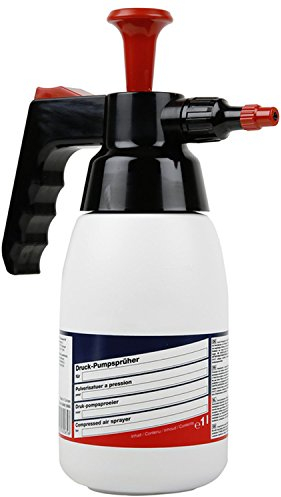 Pulvérisateur pression Gâchette – 1,0 L – pour tous les produits chimiques et solvants, plusieurs Jet Vaporisateur réglable par rotation de la brosse