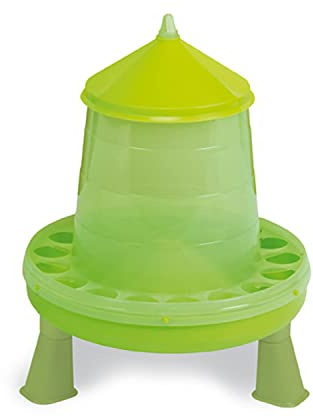 Gaun Forniture per Gabbie Alimentatore di Pollame 4 kg con Gambe
