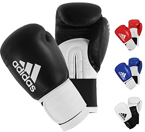 adidas Boxing Handschuhe, Black/White, 8OZ