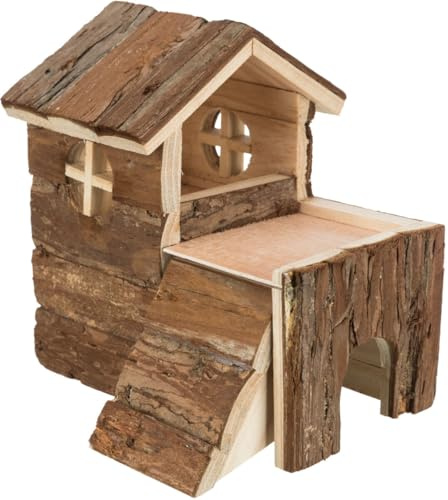 TRIXIE Natural Living maison Bjork, 15 × 15 × 16 cm, pour rongeurs