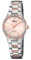 Lotus Damenuhr 18455/4 Outlet Gehäuse aus Edelstahl 316L, Multiarmband aus Edelstahl 316L, silberfarben, Rosa, Armband