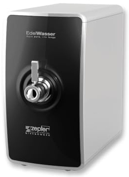 Zepter Edelwasser Black - Sistema de purificación de agua profesional con filtros de 5 pasos - Osmosis inversa filtración de agua potable