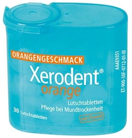 XERODENT Orange Lutschtabletten 30 St